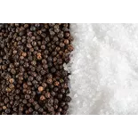 Fresh organic fairtrade pepper with salt PGI from Kampot - direct p...