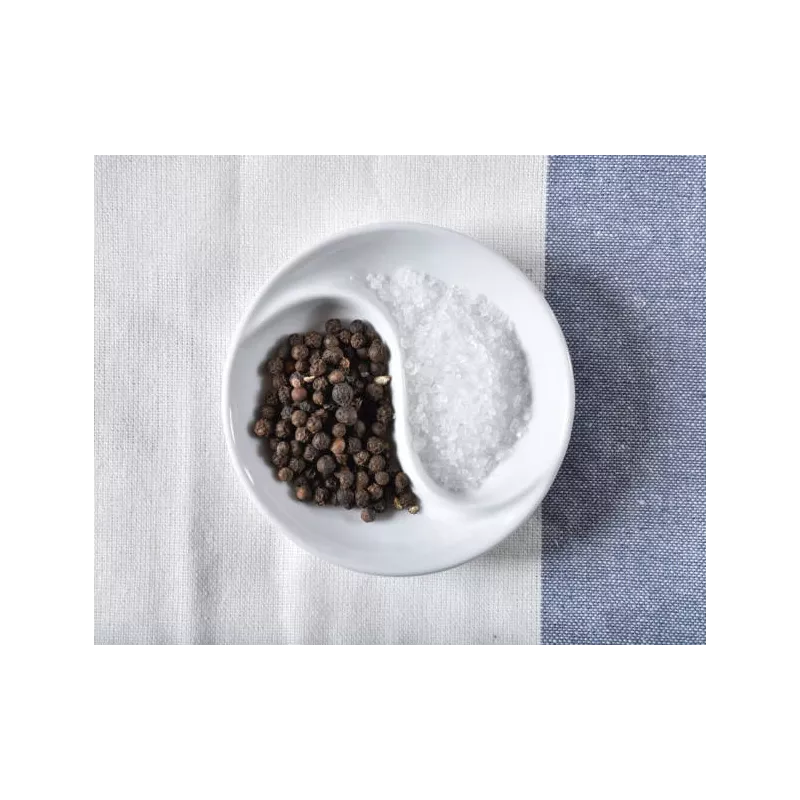 Fresh organic fairtrade pepper with salt PGI from Kampot - direct p...