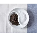 Fresh organic fairtrade pepper with salt PGI from Kampot - direct p...