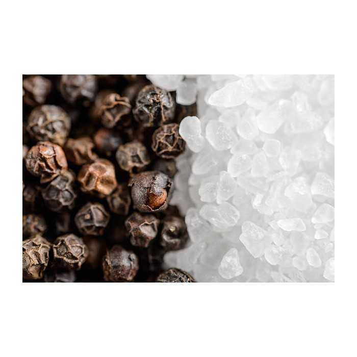 Fresh organic fairtrade pepper with salt PGI from Kampot - direct p...