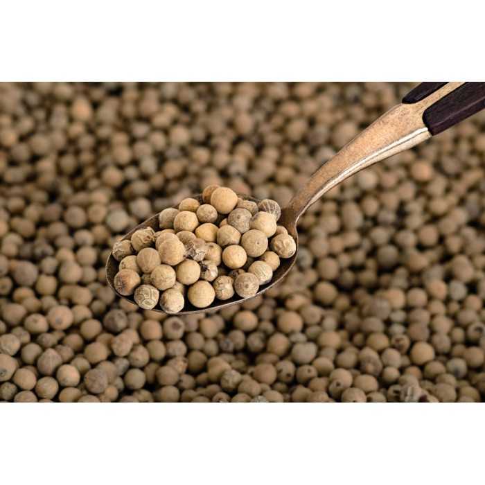 Organic fairtrade white pepper PGI from Kampot - direct producer