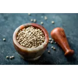 Organic fairtrade white pepper PGI from Kampot - direct producer