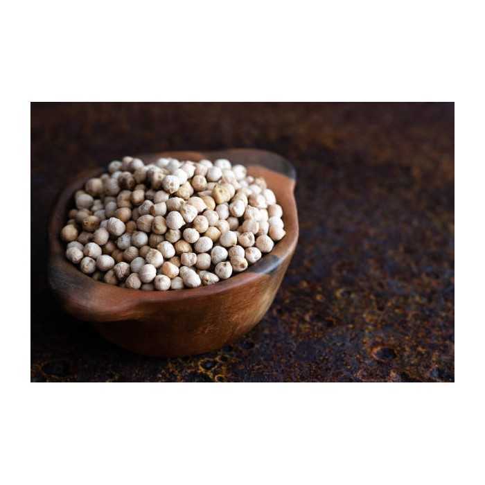 Organic fairtrade white pepper PGI from Kampot - direct producer
