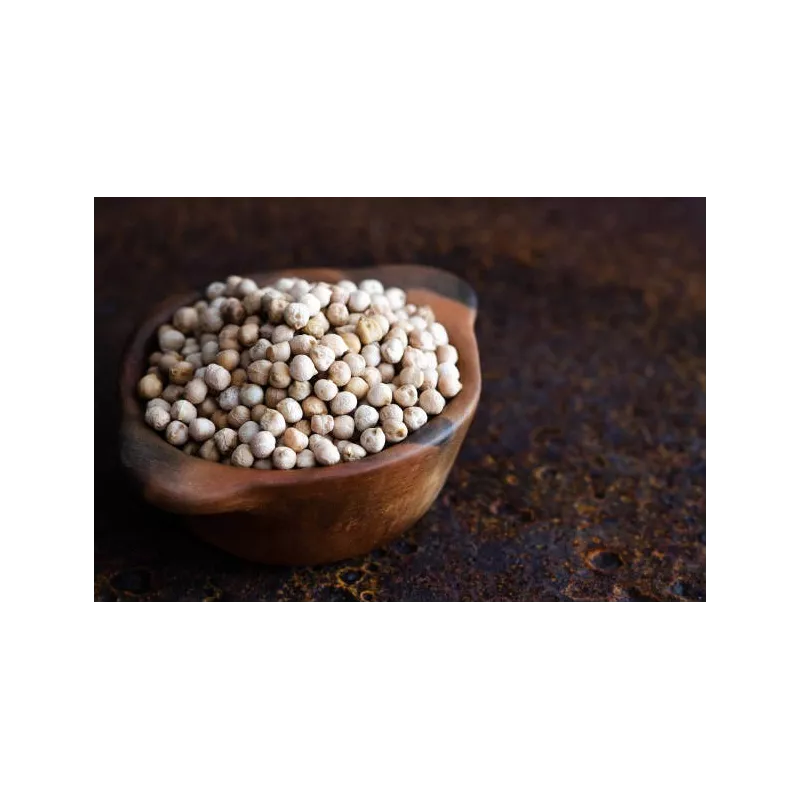 Poivre blanc bio fairtrade IGP de Kampot - direct producteur