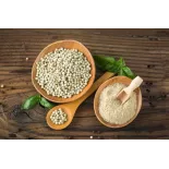Organic fairtrade ground white pepper PGI from Kampot - Direct prod...