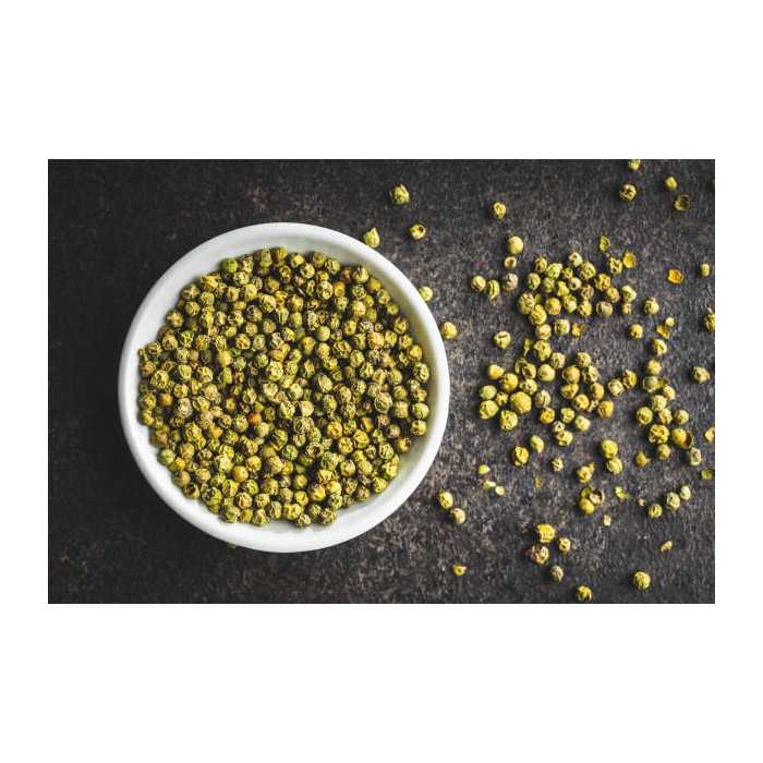 Organic fairtrade green pepper PGI from Kampot - direct producer