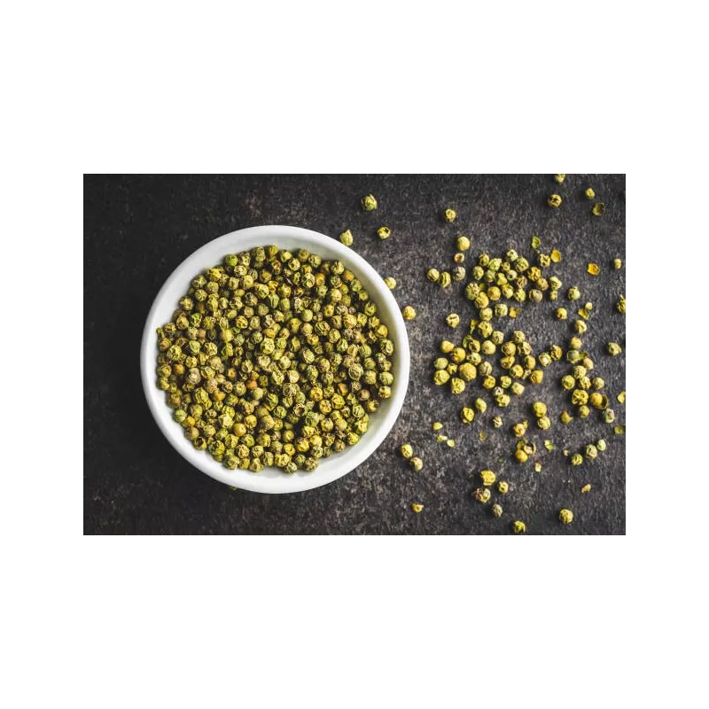 Poivre vert bio fairtrade IGP de Kampot - direct producteur