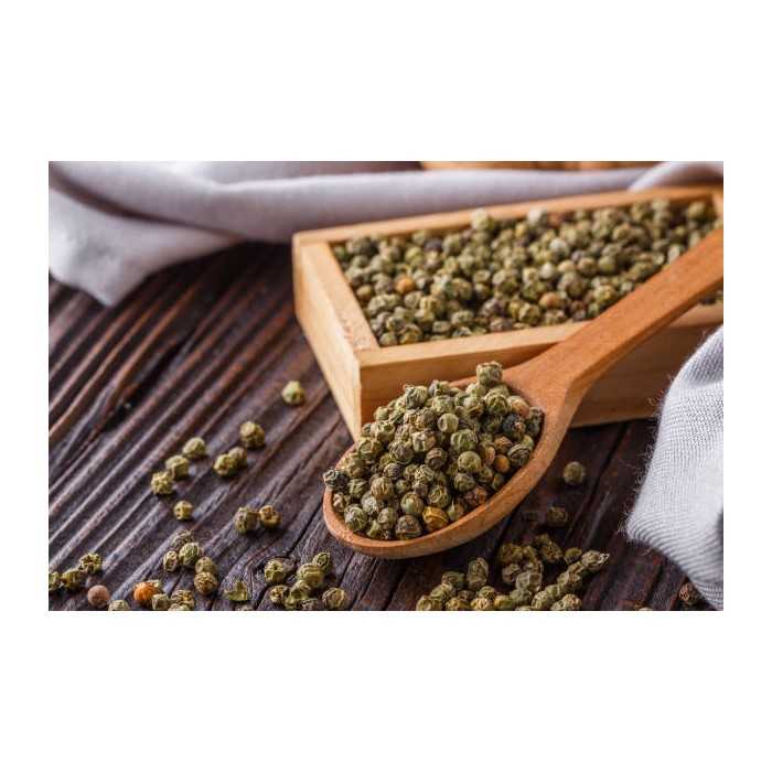Organic fairtrade green pepper PGI from Kampot - direct producer