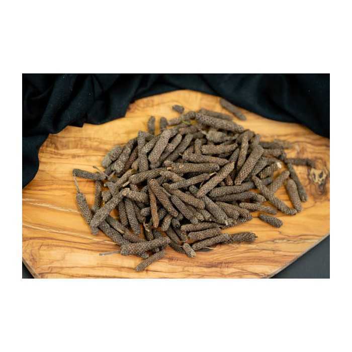 Organic fairtrade black piper longum PGI from Kampot - direct producer