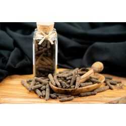 Organic fairtrade black piper longum PGI from Kampot - direct producer