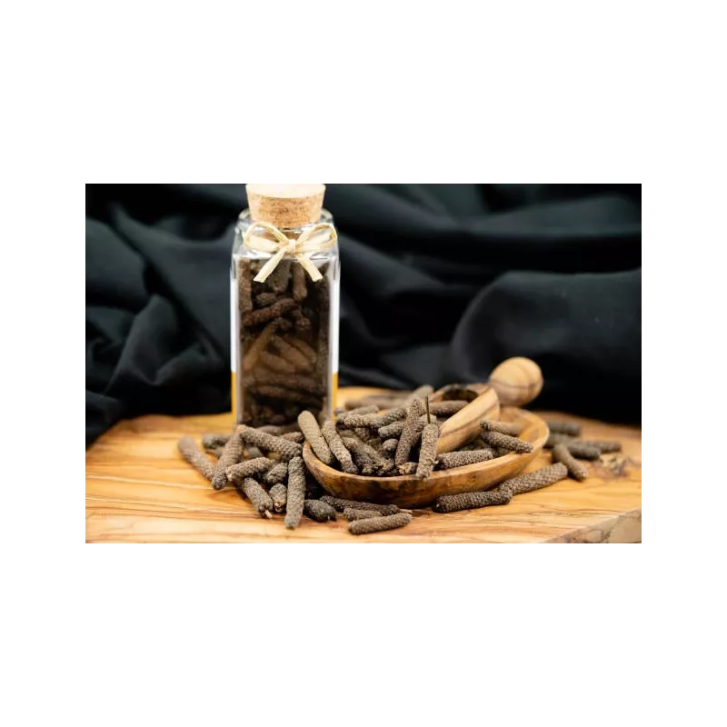 Organic fairtrade black piper longum PGI from Kampot - direct producer Organic fairtrade black piper longum PGI from Kampot - direct producer