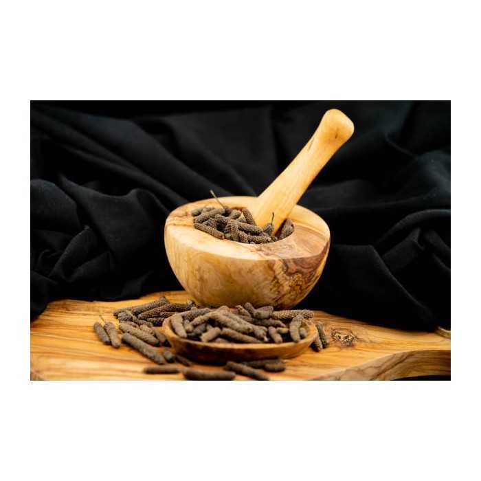 Organic fairtrade black piper longum PGI from Kampot - direct producer