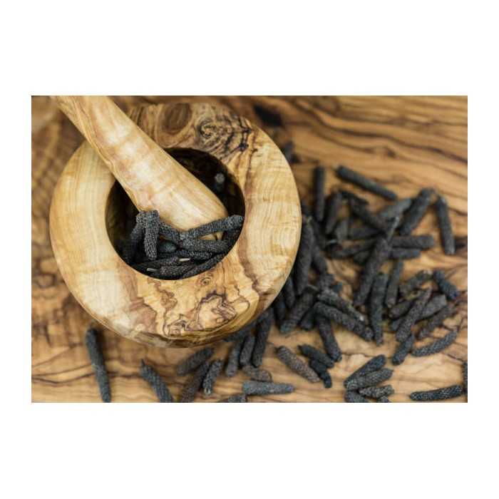 Organic fairtrade black piper longum PGI from Kampot - direct producer