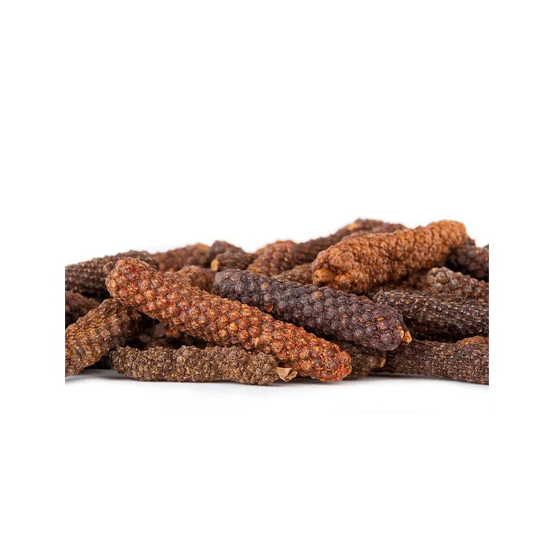 Organic fairtrade red piper longum PGI from Kampot - direct producer