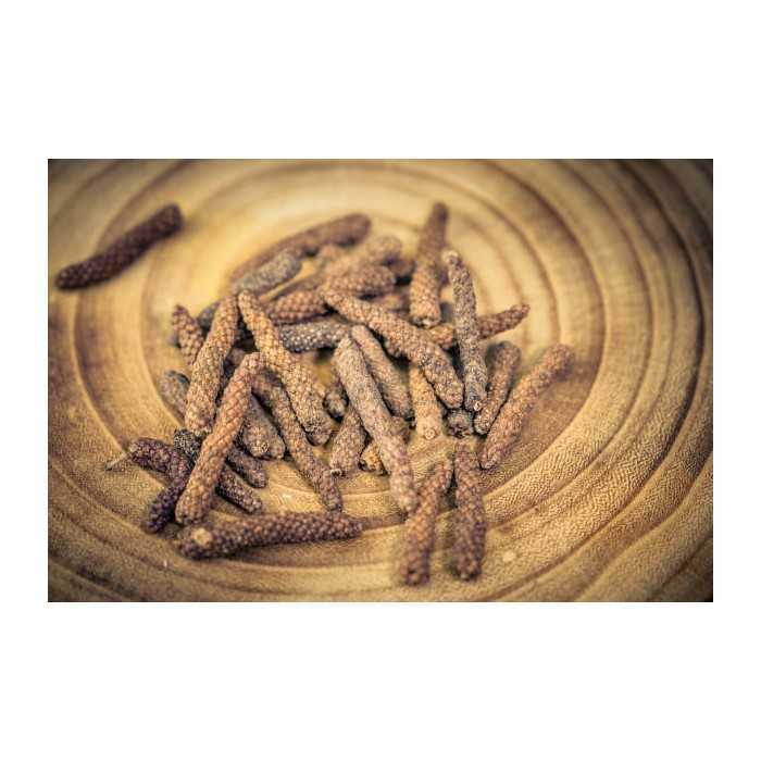 Organic fairtrade red piper longum PGI from Kampot - direct producer