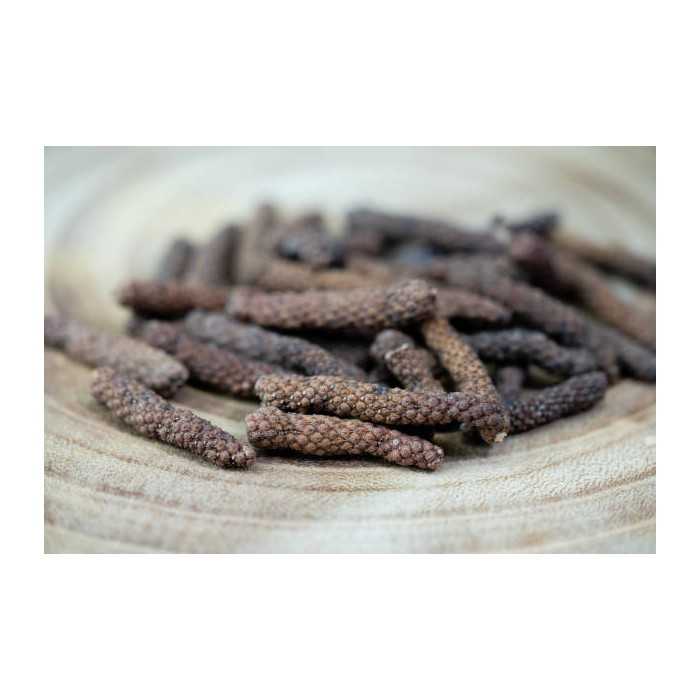 Organic fairtrade red piper longum PGI from Kampot - direct producer