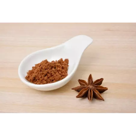 Organic & Fairtrade ground Star Anise From Kampot - Direct Producer