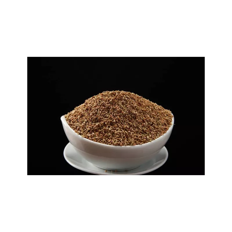 Graines d'ajowan ou ajwain bio du Rajasthan en Inde Graines d'ajowan ou ajwain bio du Rajasthan en Inde