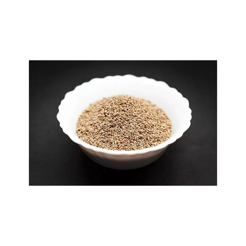 Graines d'ajowan ou ajwain bio du Rajasthan en Inde