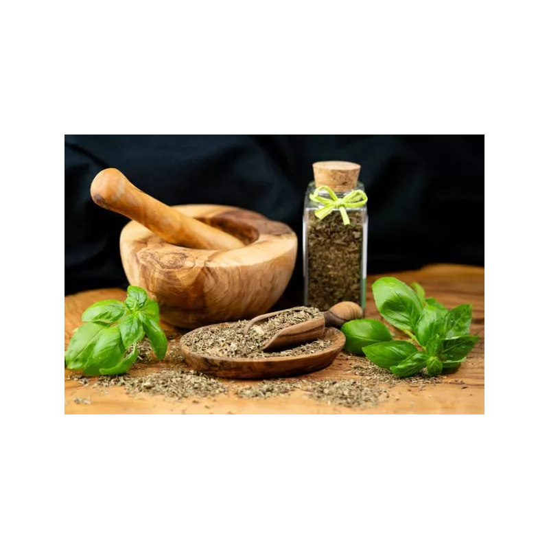 Basilic Séché Bio de France - Direct producteur
