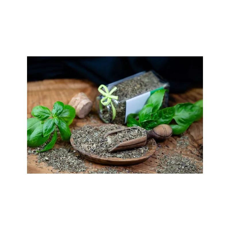 Basilic Séché Bio de France - Direct producteur