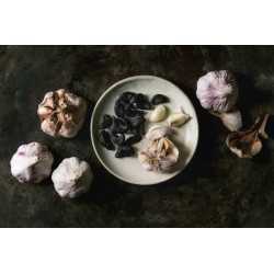 Organic black Garlic Morado PGI de Las Pedroñeras from Spain - Dire...