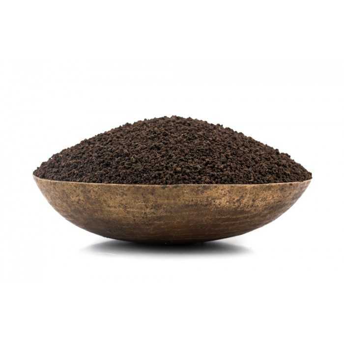 Organic black garlic powder PDO from Voghiera in Italy - Direct pro...