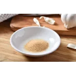 Organic garlic in semolina from France