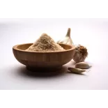 Organic garlic in semolina from France
