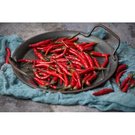 Organic & fairtrade smoked bird's tongue or pili-pili from Kampot -...