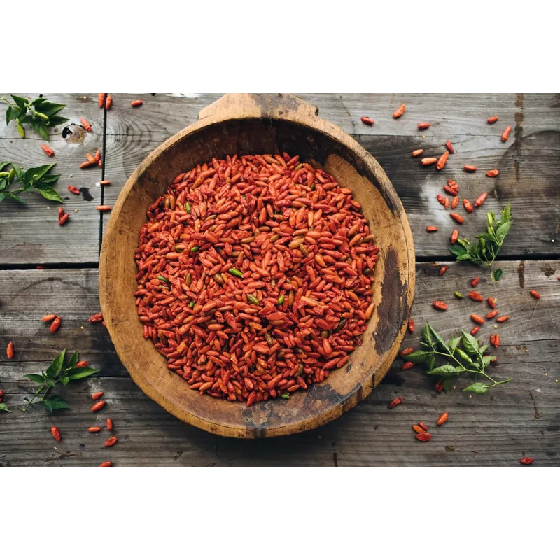 Piment langue d'oiseau ou pili-pili entier fumé Bio & fairtrade de ...