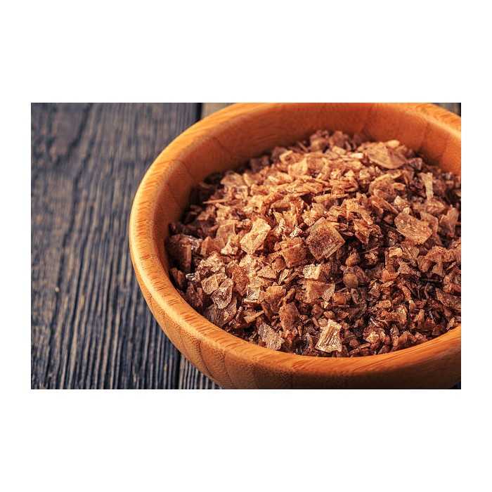 Beechwood smoked Maldon salt flake in England