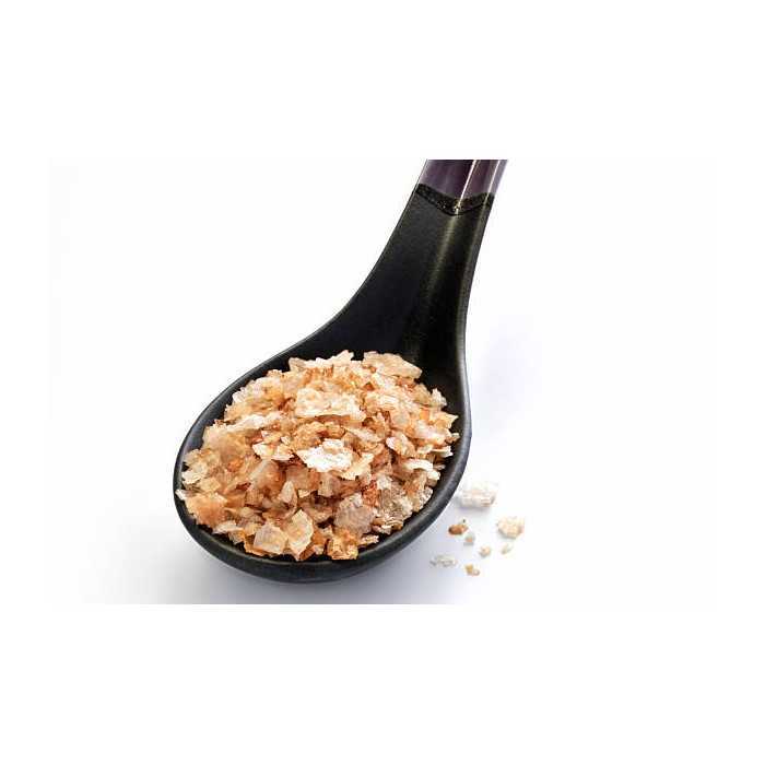 Beechwood smoked Maldon salt flake in England