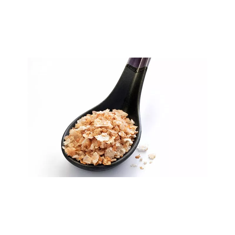 Beechwood smoked Maldon salt flake in England