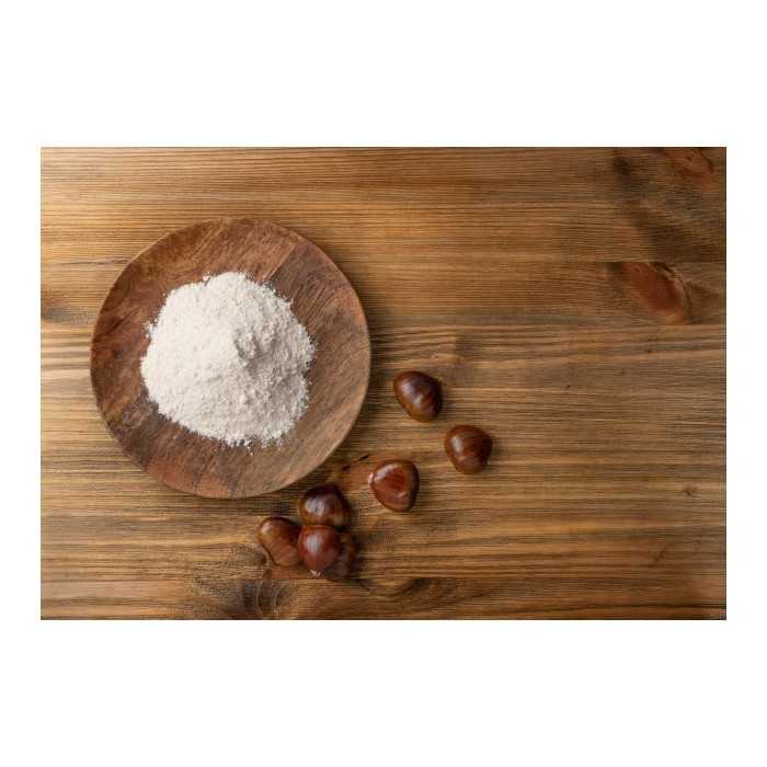 Organic chestnut flour PDO from Ardèche gluten free - Direct producer