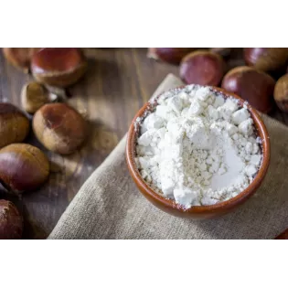 Farine de châtaigne Bio AOP d'Ardèche sans gluten - Direct producteur
