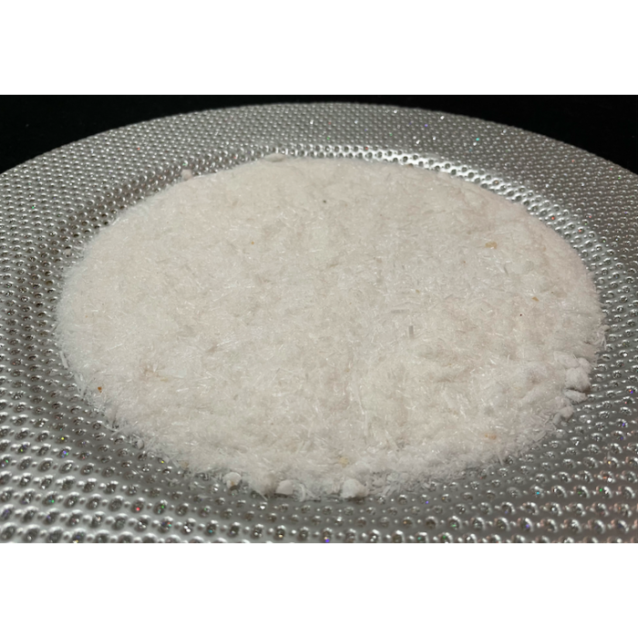 Givre de Sel du désert blanc d'Egypte