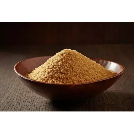 Organic fine brown cane sugar from Reunion Island