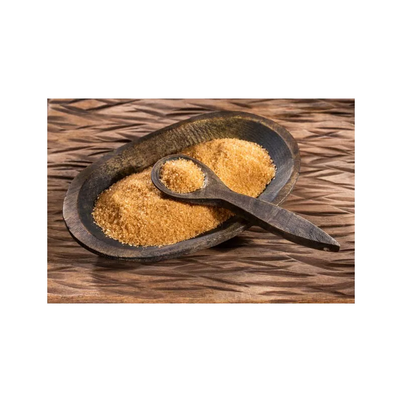 Sucre de canne roux fin ou cassonade bio de l'île de la Réunion