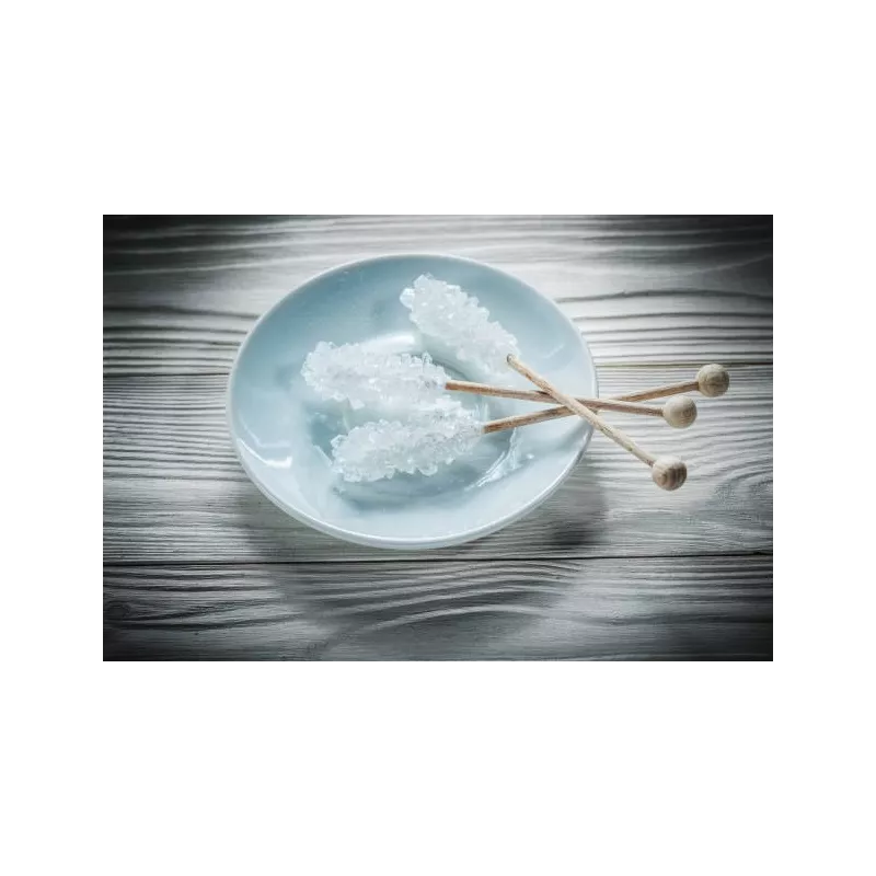 Bâtonnets de Sucre candy blanc de Perse X 5