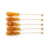 Bâtonnets de Sucre candy brun de Perse X 5