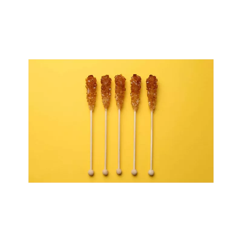 Bâtonnets de Sucre candy brun de Perse X 5