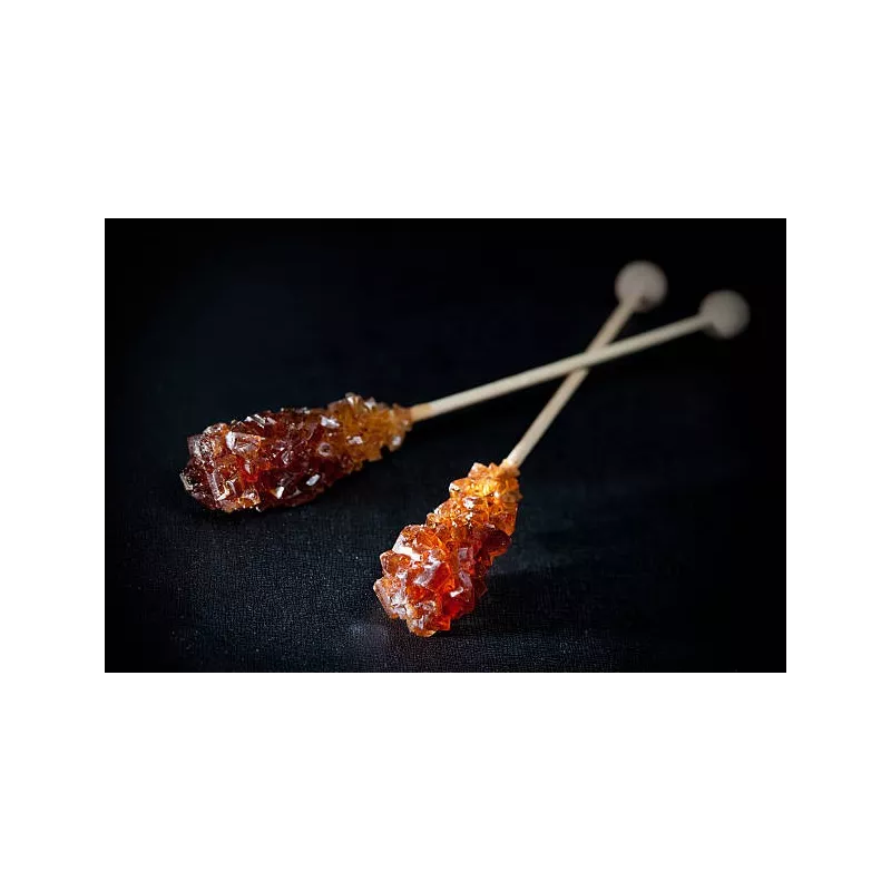 Bâtonnets de Sucre candy brun de Perse X 5