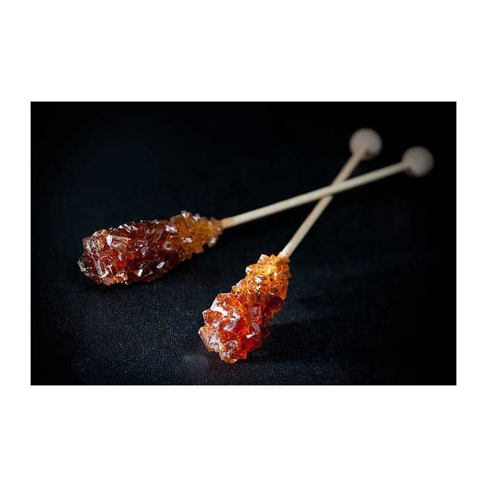 Brown candy sugar sticks from Persia X 5