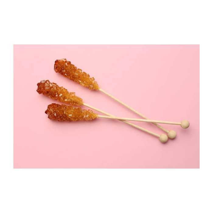 Brown candy sugar sticks from Persia X 5