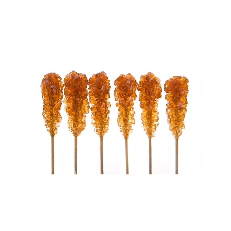 Bâtonnets de Sucre candy brun de Perse X 5