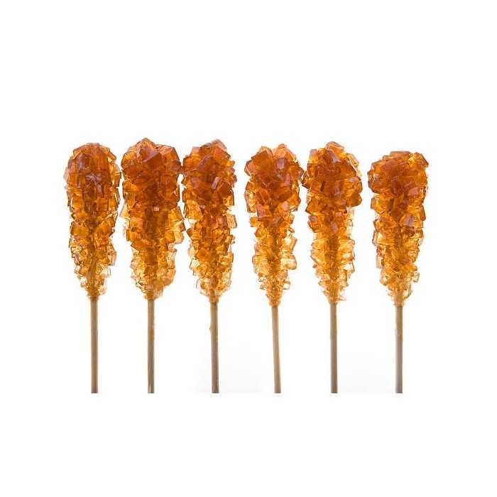 Brown candy sugar sticks from Persia X 5