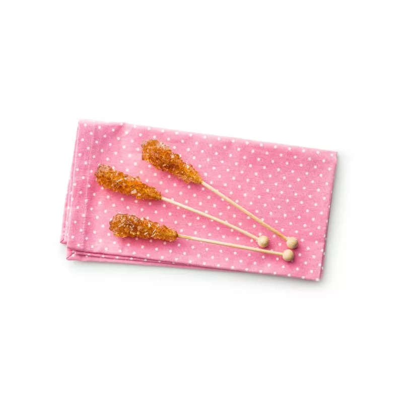 Bâtonnets de Sucre candy brun de Perse X 5