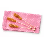 Bâtonnets de Sucre candy brun de Perse X 5