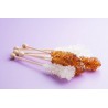 White & brown candy sugar sticks from Persia X 10